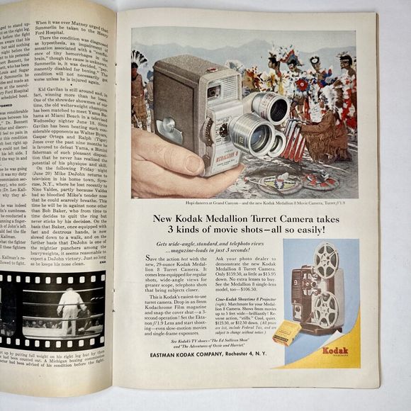 Hoad Vs. Gonzales Sports Illustrated June‎ 16, 1958 America’s National Sports - Picture 12 of 14